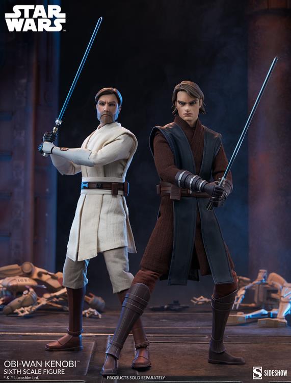 Star Wars: The Clone Wars Obi-Wan Kenobi 1/6 Scale Figure Gallery Image 20