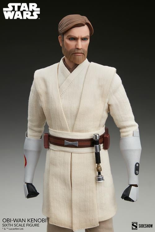 Star Wars: The Clone Wars Obi-Wan Kenobi 1/6 Scale Figure Gallery Image 11
