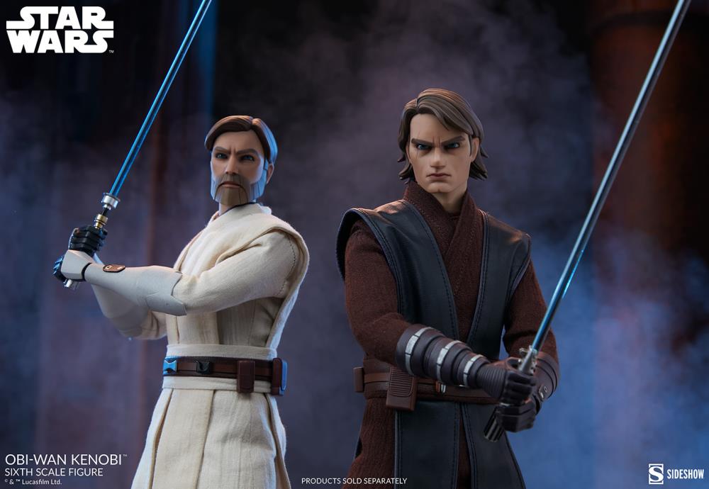 Star Wars: The Clone Wars Obi-Wan Kenobi 1/6 Scale Figure Gallery Image 19