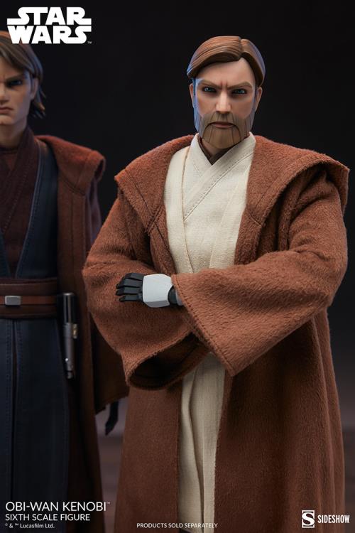 Star Wars: The Clone Wars Obi-Wan Kenobi 1/6 Scale Figure Gallery Image 16