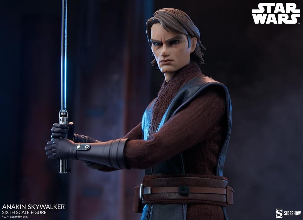 SF・ファンタジー・ホラー Star Wars: The Clone Wars Anakin Skywalk Star Wars Clone Wars Anakin Skywalker Sixth Scale Figure – Big