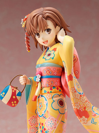 A Certain Scientific Railgun T F:Nex Mikoto Misaka (Furisode Ver.) 1/7 Scale Figure Gallery Image 2