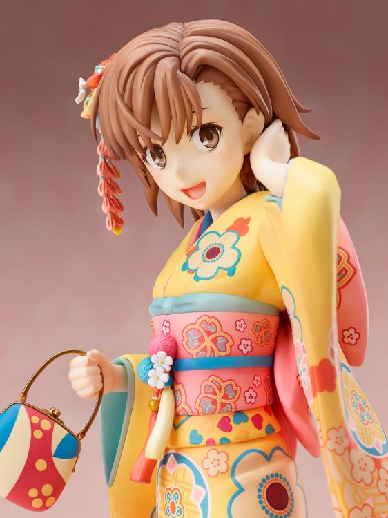 A Certain Scientific Railgun T F:Nex Mikoto Misaka (Furisode Ver.) 1/7 Scale Figure Gallery Image 10