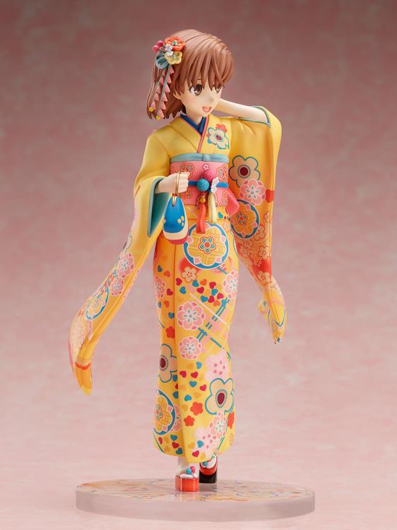 A Certain Scientific Railgun T F:Nex Mikoto Misaka (Furisode Ver.) 1/7 Scale Figure Gallery Image 5