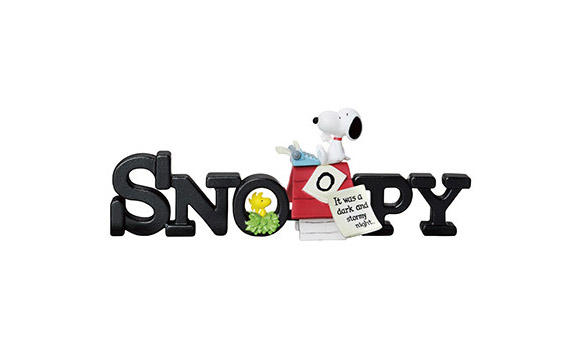 Peanuts Snoopy Collection of Words 2 Box of Six Mini Dioramas Gallery Image 3