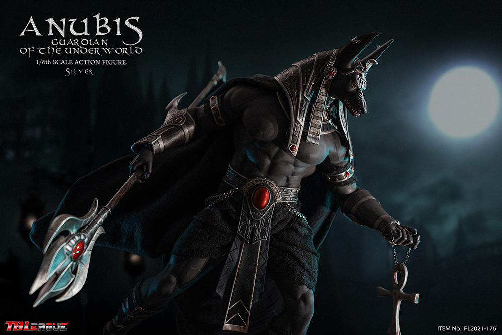 Anubis Guardian of the Underworld (Silver) 1/6 Scale Figure Gallery Image 11