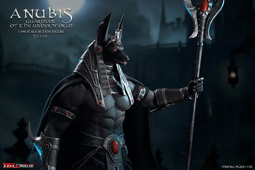 Anubis Guardian of the Underworld (Silver) 1/6 Scale Figure Gallery Image 14
