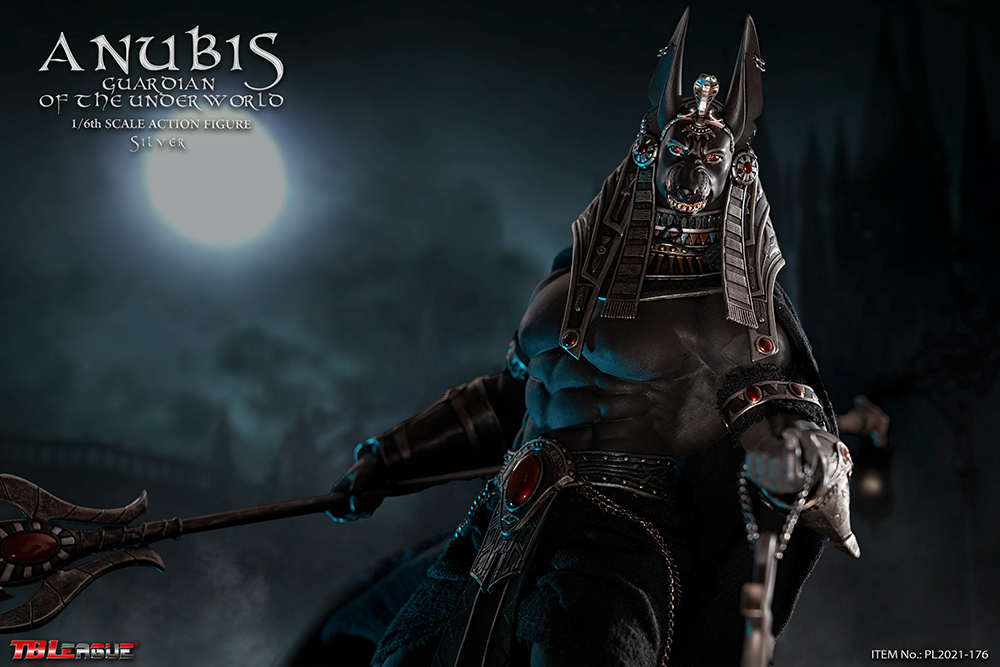 Anubis Guardian of the Underworld (Silver) 1/6 Scale Figure Gallery Image 12