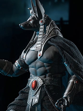 Anubis Guardian of the Underworld (Silver) 1/6 Scale Figure Gallery Image 2