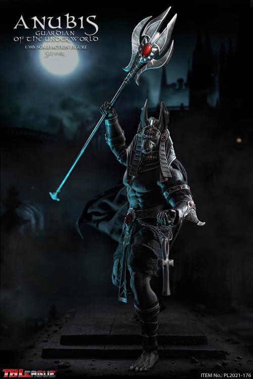 Anubis Guardian of the Underworld (Silver) 1/6 Scale Figure Gallery Image 7