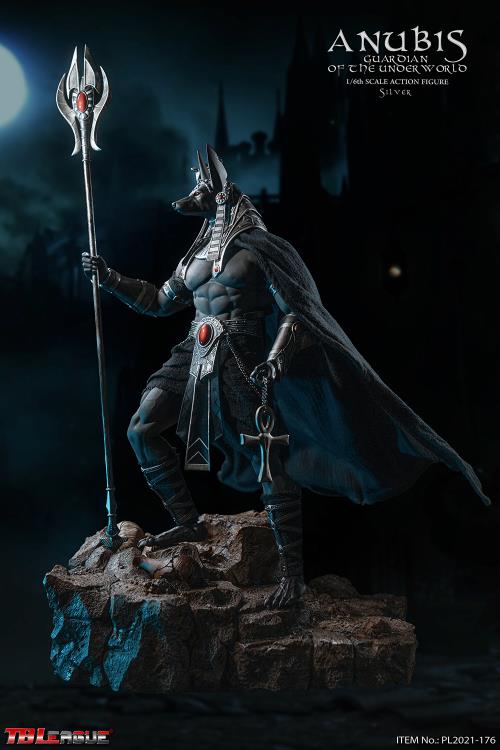Anubis Guardian of the Underworld (Silver) 1/6 Scale Figure Gallery Image 5