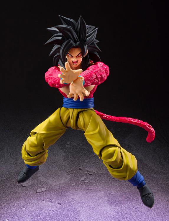 Dragon Ball GT S.H.Figuarts Super Saiyan 4 Goku Action Figure Gallery Image 6