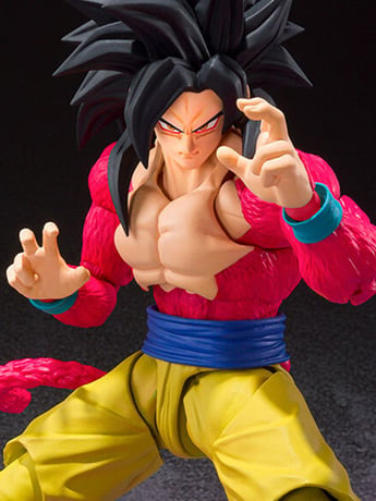 Dragon Ball GT S.H.Figuarts Super Saiyan 4 Goku Action Figure Gallery Image 2