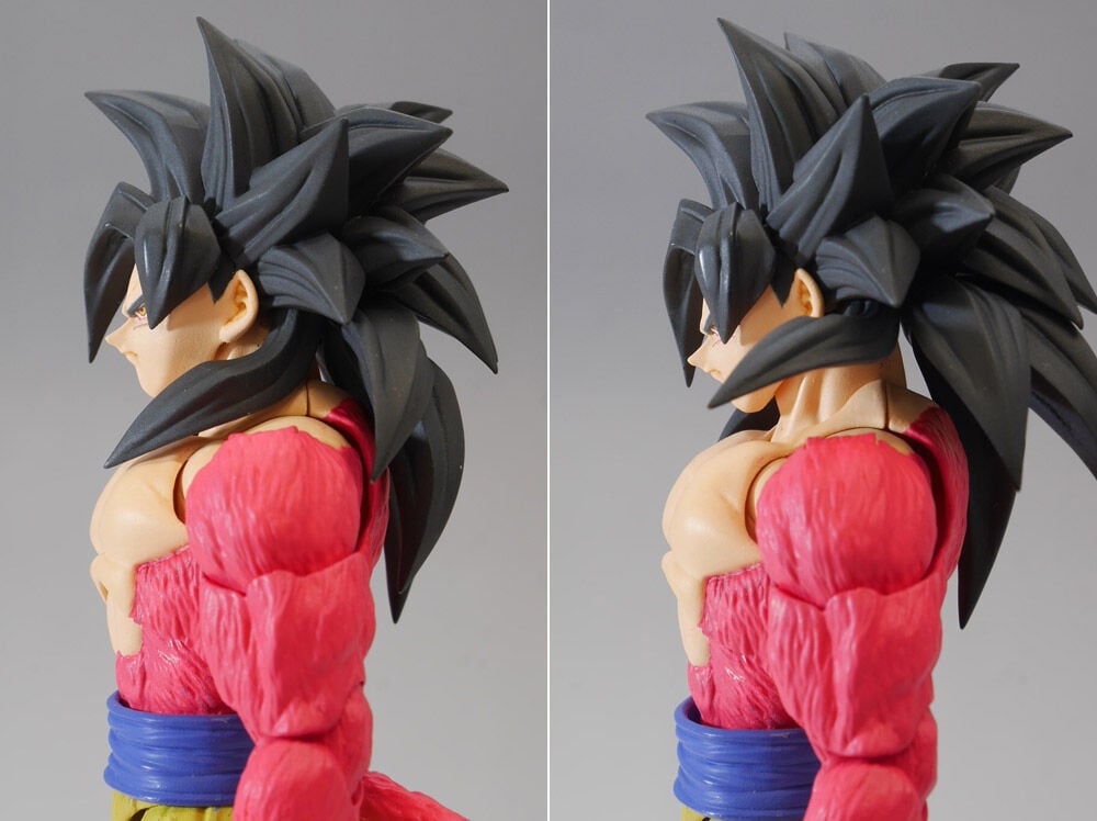 Dragon Ball GT S.H.Figuarts Super Saiyan 4 Goku Action Figure Gallery Image 10