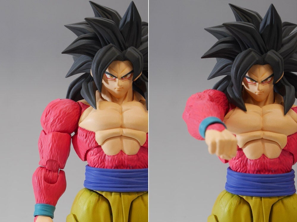 Dragon Ball GT S.H.Figuarts Super Saiyan 4 Goku Action Figure Gallery Image 11