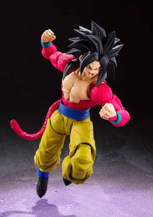 Dragon Ball GT S.H.Figuarts Super Saiyan 4 Goku Action Figure Gallery Image 5