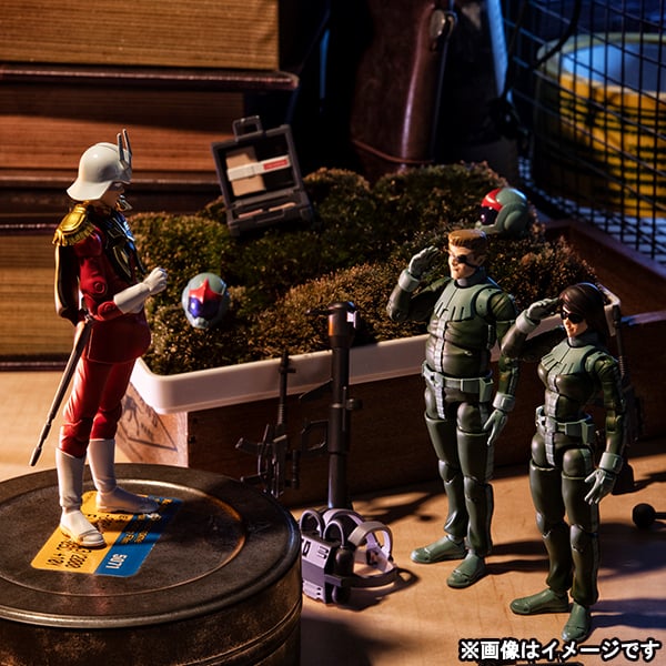 Mobile Suit Gundam G.M.G. Principality of Zeon Army Soldier 06 Char Aznable Gallery Image 14