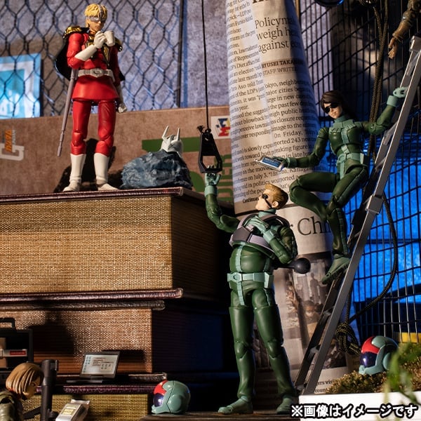 Mobile Suit Gundam G.M.G. Principality of Zeon Army Soldier 06 Char Aznable Gallery Image 13