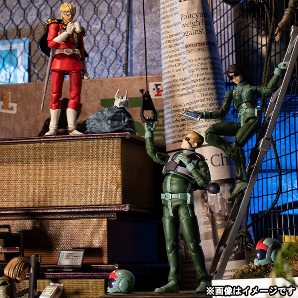 Mobile Suit Gundam G.M.G. Principality of Zeon Army Soldier 05 (Standard Infantry) Gallery Image 13
