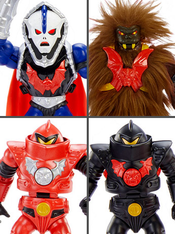 Masters of the Universe: Origins Evil Horde Power-Con 2021 Exclusive Box Set of 4 Figures Gallery Image 2