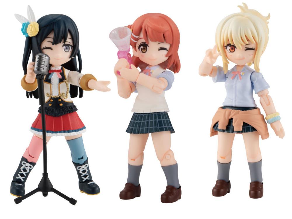 Love Live! Nijigasaki Academy School Idol Club Aqua Shooters! 01 Boxed Set of 3 Exclusive Figures Gallery Image 3