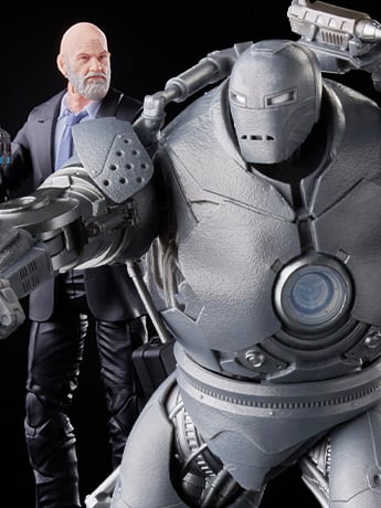 Iron Man Marvel Legends The Infinity Saga Obadiah Stane & Iron Monger Action Figure Two-Pack Gallery Image 2