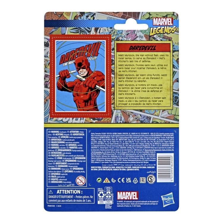 Hasbro Marvel Legends Series 3.75 Pollici Retro 2 - Action Figure Da 10 Cm Con Testa, Braccia E Gambe Articolate - Personaggi Dei Fumetti - Giocattolo Per Bambini Dai 4 Anni In Su