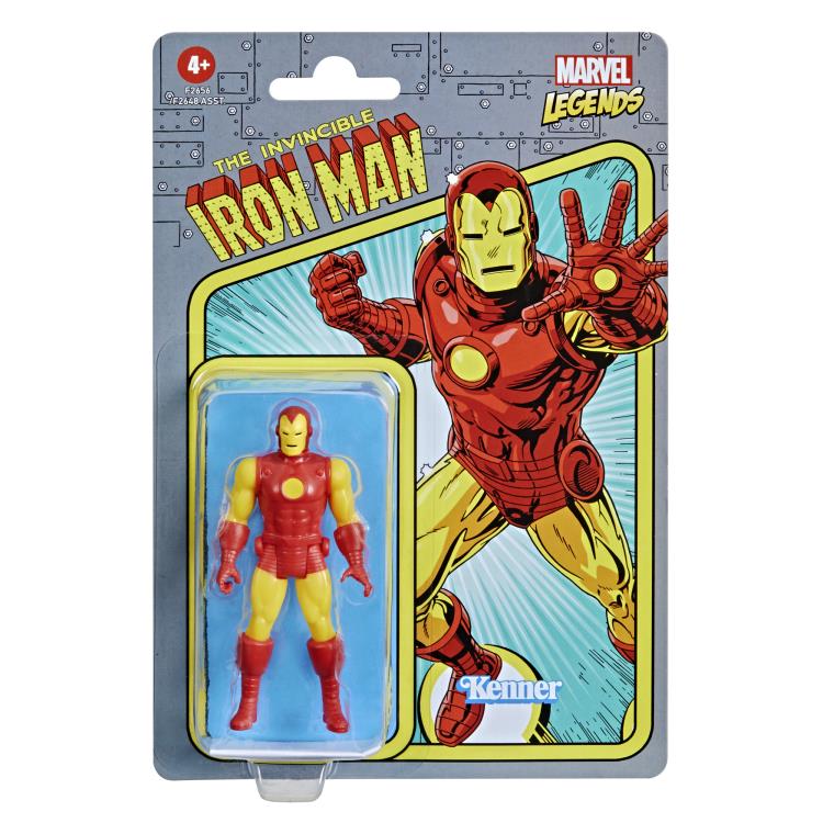 Marvel Legends Retro Collection 3.75" Iron Man Action Figure Gallery Image 4