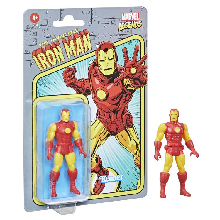 Marvel Legends Retro Collection 3.75" Iron Man Action Figure Gallery Image 5