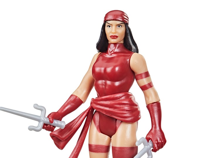 Marvel Legends Retro Collection 3.75" Elektra Action Figure Gallery Image 1