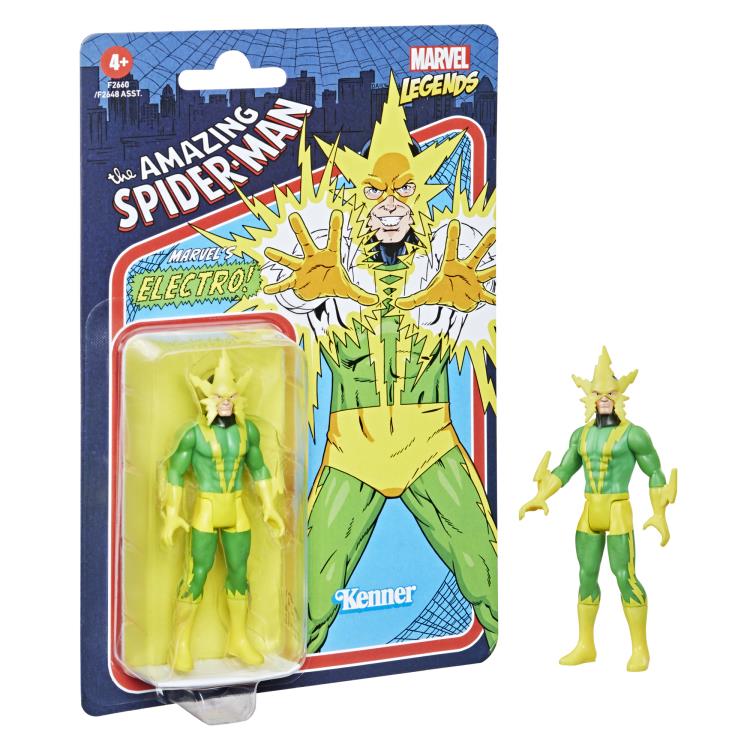 Marvel Legends Retro Collection Electro 3.75" Action Figure Gallery Image 5