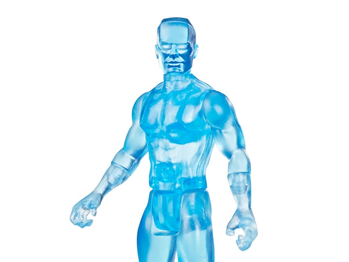 Marvel Legends Retro Collection Iceman 3.75" Action Figure Gallery Image 1
