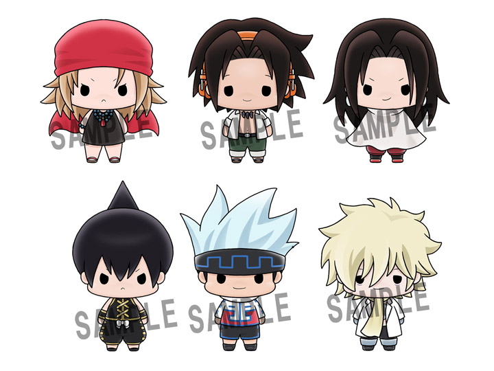 Shaman King Chokorin Mascot Box of 6 Figures Gallery Image 1