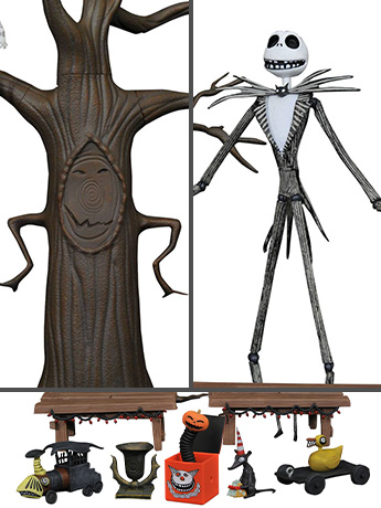 The Nightmare Before Christmas SDCC 2021 Exclusive Deluxe Action Figure Box Set Gallery Image 2