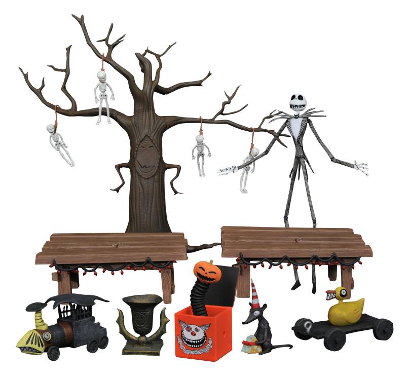 The Nightmare Before Christmas SDCC 2021 Exclusive Deluxe Action Figure Box Set Gallery Image 3