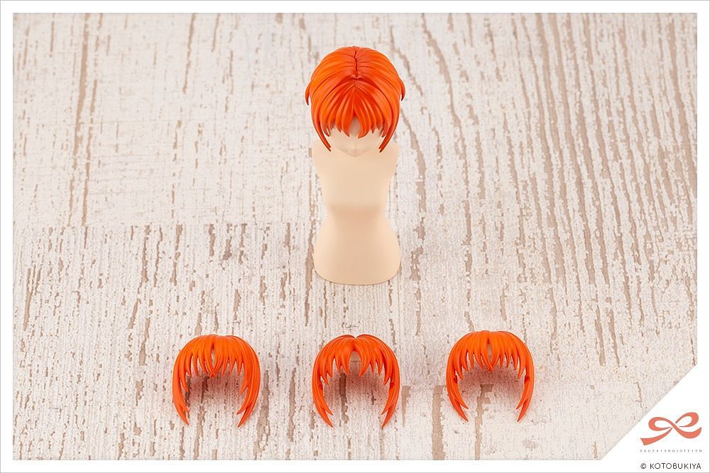 Sousai Shoujo Teien After School Purple & Orange Short Wig (A) 1/10 Scale Accessory Set Gallery Image 5