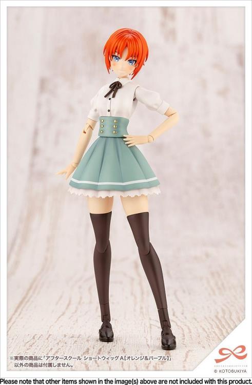 Sousai Shoujo Teien After School Purple & Orange Short Wig (A) 1/10 Scale Accessory Set Gallery Image 9