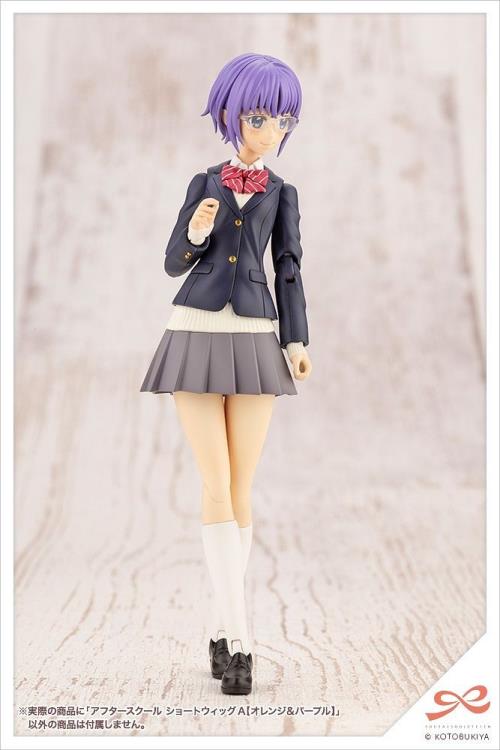 Sousai Shoujo Teien After School Purple & Orange Short Wig (A) 1/10 Scale Accessory Set Gallery Image 11