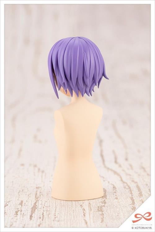 Sousai Shoujo Teien After School Purple & Orange Short Wig (A) 1/10 Scale Accessory Set Gallery Image 7