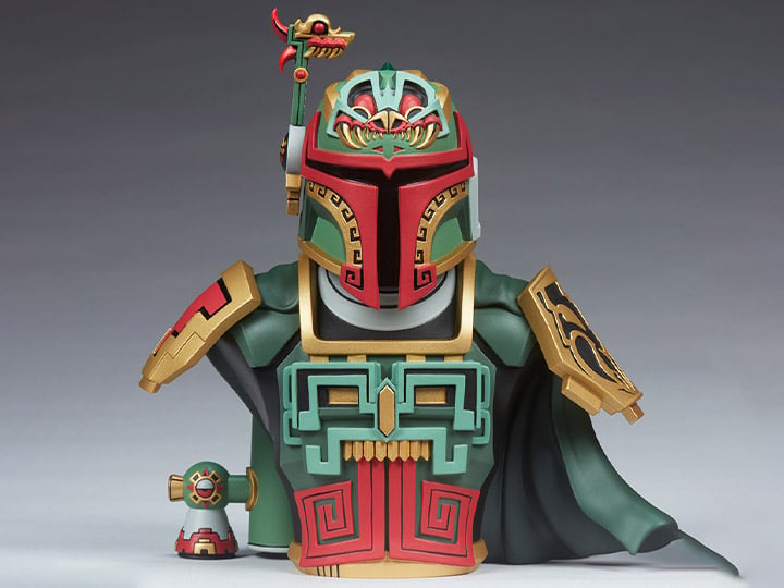 Star Wars Urban Aztec Boba Fett Designer Bust Gallery Image 1