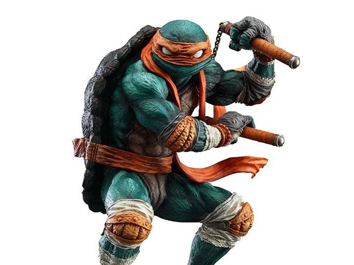 TMNT Michelangelo PVC Statue Gallery Image 1