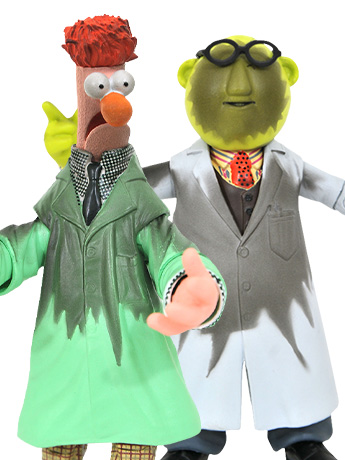 The Muppets Bunsen & Beaker SDCC 2021 Exclusive Deluxe Action Figure Set Gallery Image 2