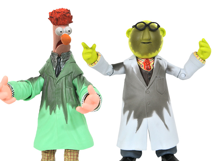 The Muppets Bunsen & Beaker SDCC 2021 Exclusive Deluxe Action Figure Set Gallery Image 1