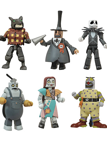 The Nightmare Before Christmas Minimates SDCC 2021 Exclusive Commemorative Collection Gift Set Gallery Image 2