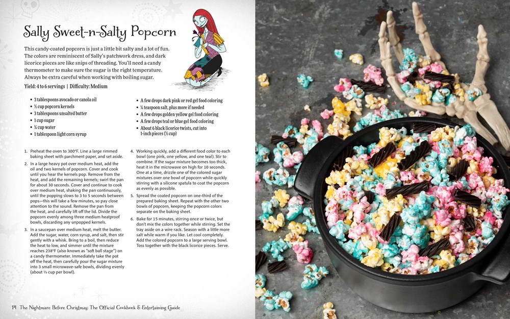 The Nightmare Before Christmas: The Official Cookbook and Entertaining Guide Gallery Image 4