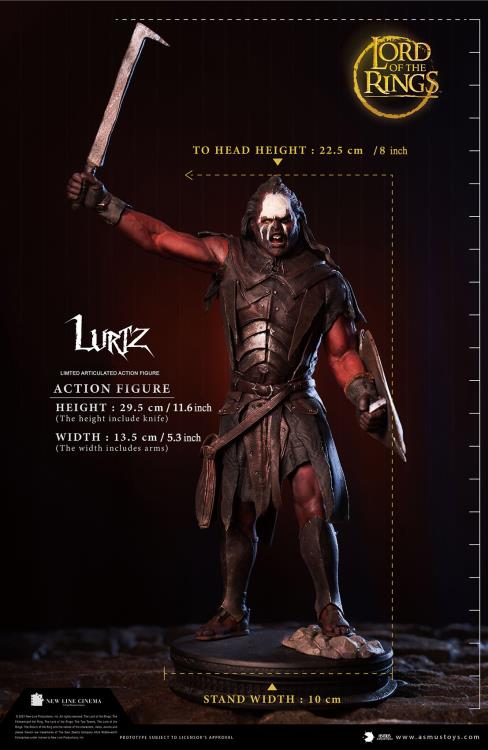 The Lord of the Rings Lurtz Figure Gallery Image 13