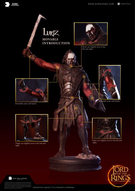 The Lord of the Rings Lurtz Figure Gallery Image 14