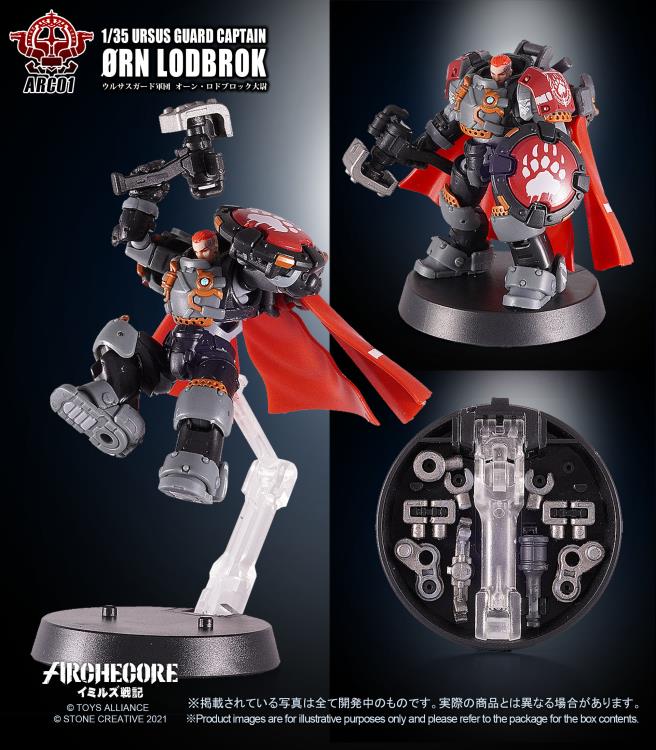 ARCHECORE ARC-01 Ursus Guard Captain Ørn Lodbrok Gallery Image 12