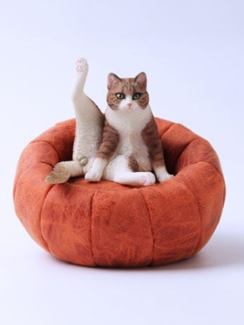 ESTIMATE Sofa & Cat フィギュアセット Lazy Cat 4.0 1/6 Scale Figure (Ver. F) With Sofa