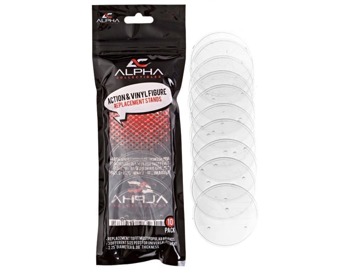 Action Figure 3-Peg Stand 10-Pack Gallery Image 1